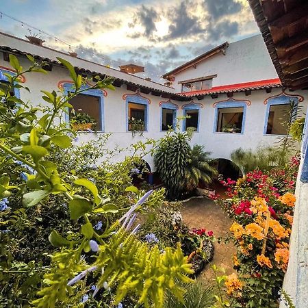 La Casona Azul Boutique Hotel Malinalco Dış mekan fotoğraf